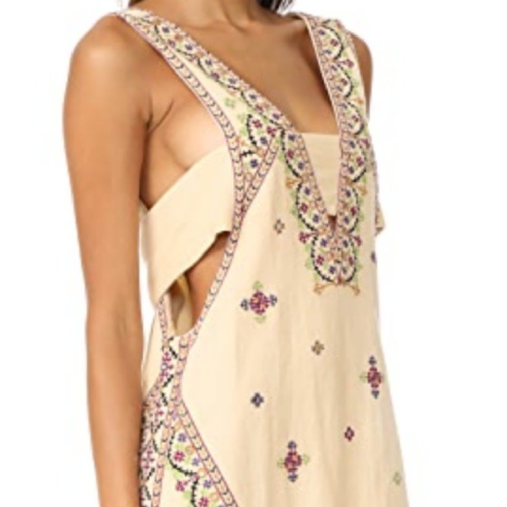 Never Been Embroidered Sequin XS Mini Free People